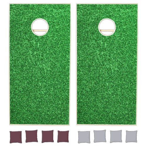 American Green glitter  Cornhole Set