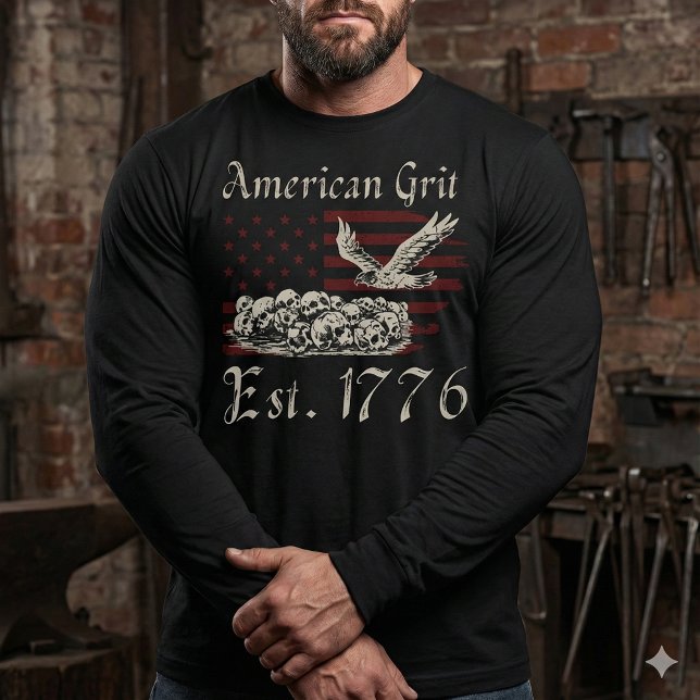 ​American Grit 1776 Skulls Tee (Creator Uploaded)