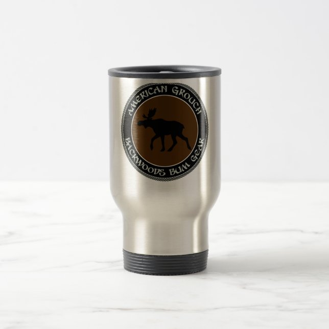 American Grouch Backwoods Bum Gear Field Mug (Center)