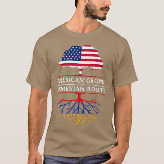 American Grown Armenian Roots  Armenia  T-Shirt