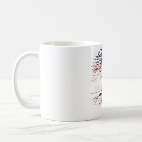 American grown british roots coffee mug