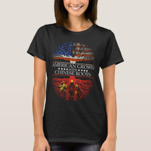 American Grown Chinese Roots China T-Shirt