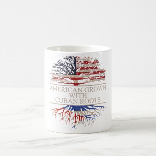 American grown cuban roots coffee mug