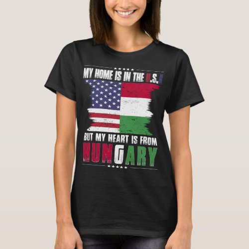 American Grown Hungarian American from Hungary T_Shirt