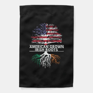 American Grown Irish Roots Flag Ireland ST. PATRIC