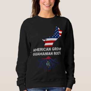 American Grown Root Guam Chamorro Sweatshirt