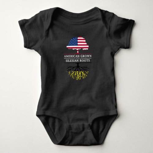 American Grown with Czech Silesian   Czech Baby Bodysuit