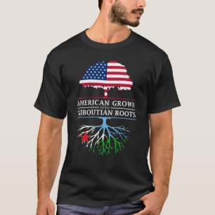 American Grown with Djiboutian Roots Djibouti T-Shirt