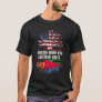 American Grown With Eritrean Roots Usa Flag Eritre T-Shirt