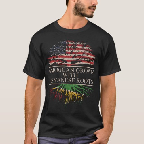 American grown with guyanese roots T_Shirt