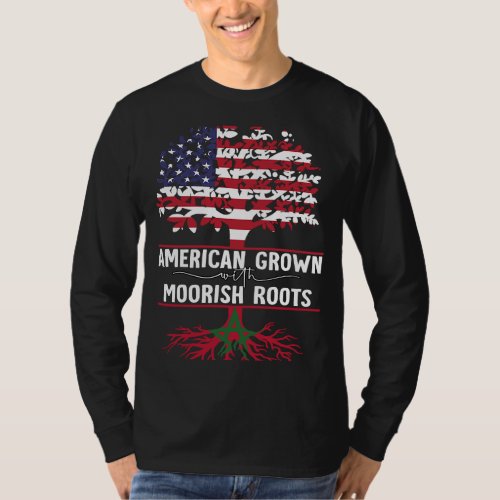 American Grown With Moorish Roots T_Shirt