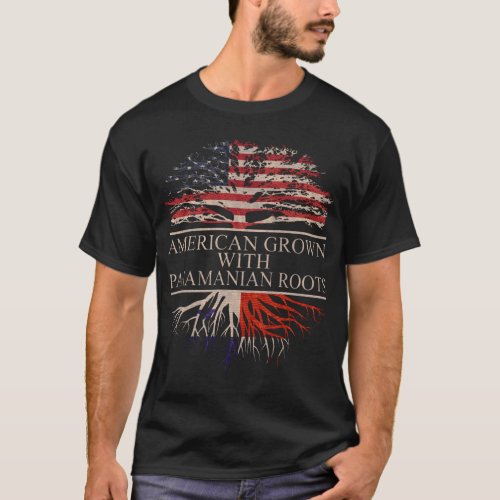 American grown with panamanian roots T_Shirt