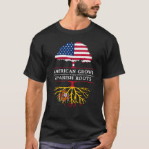 American Grown with Spanish Roots Spain Design