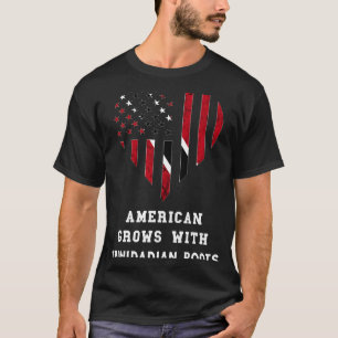 American Grows Heart Trinidad And Tobago Tobagonia T-Shirt