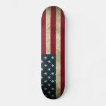 American Grunge Flag Deck Skateboard at Zazzle