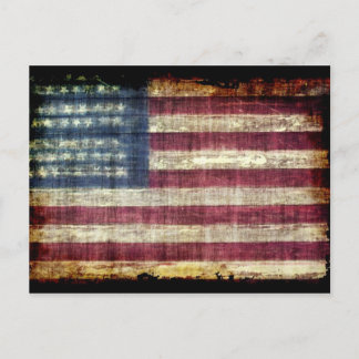 American Grunge Postcard