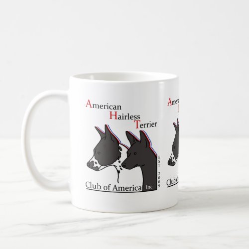American Hairless Terrier Club of America Logo Mug