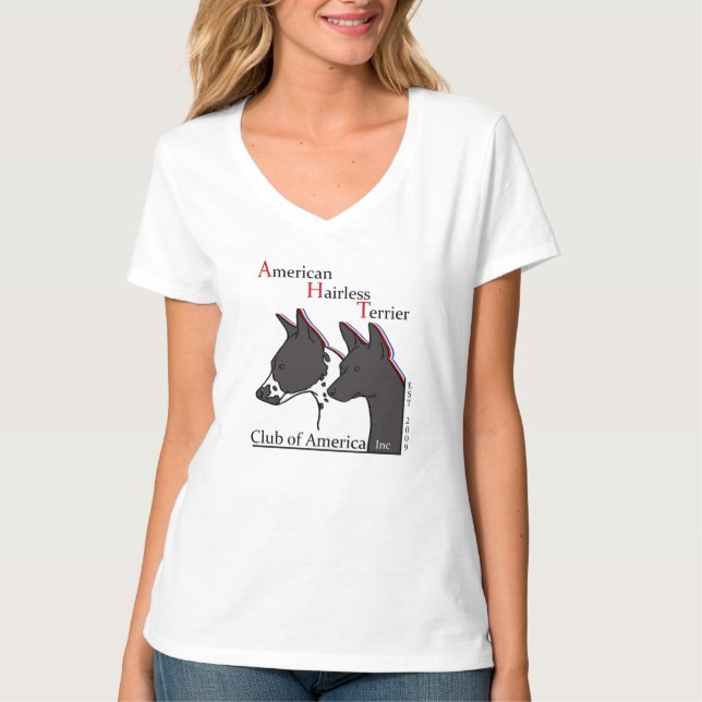 American Hairless Terrier Club of America Shirt (Front)