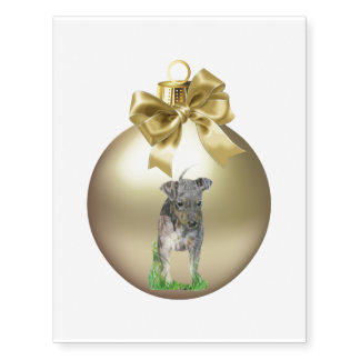 American Hairless Terrier Temporary Tattoos