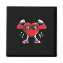 American Heart Disease Awareness Heart Month Heart Magnet