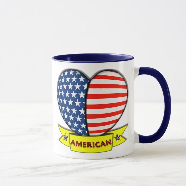 American Heart Mug (Right)