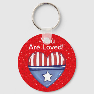 American Heart - SRF Keychain