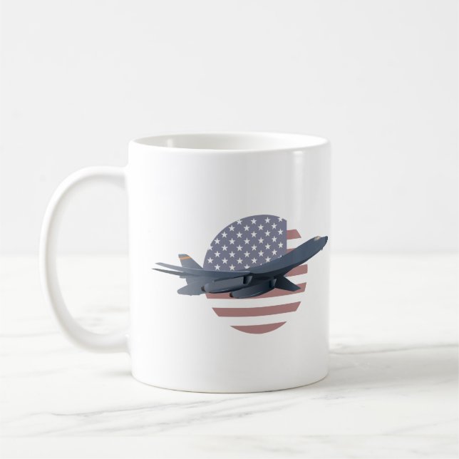 American Heavy Bomber B-1 Lancer Coffee Mug (Left)