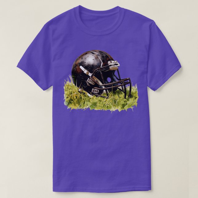 American  Helmet 1 T-Shirt (Design Front)