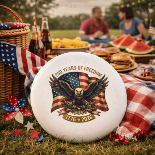 American Heritage Anniversary Design  Wham-O Frisbee