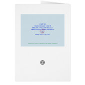 AMERICAN HEROES -CHRISTIAN GREETING (Back)