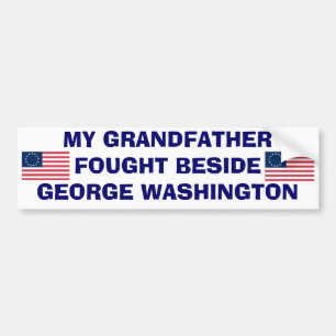AMERICAN HISTORY BUMPERSTICKER BUMPER STICKER