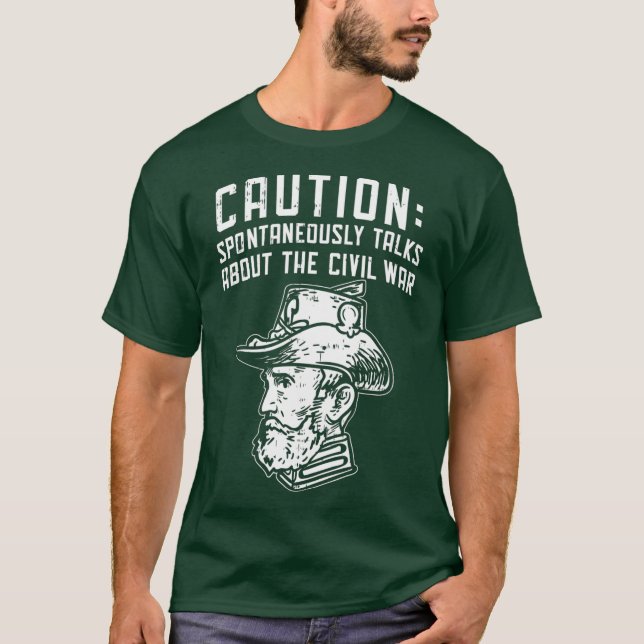American History Civil War Enthusiasts T-Shirt (Front)