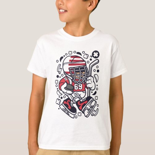 American hockey Kid T_Shirt