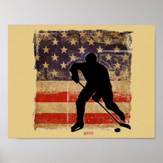 American Hockey Pride Poster