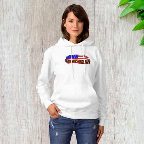 American Hot Dog Food Hoodie