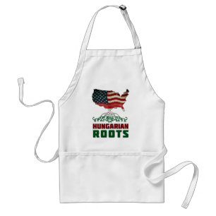 American Hungarian Roots Adult Apron