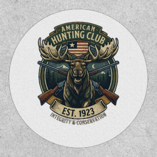 American Hunting Club Vintage Moose Patch