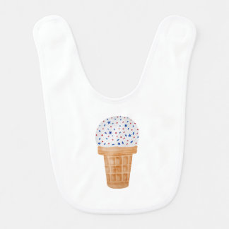 American Ice Cream Baby Bib | 4th of July Style