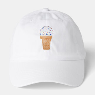 American Ice Cream Cone Hat | Cute 4th of July