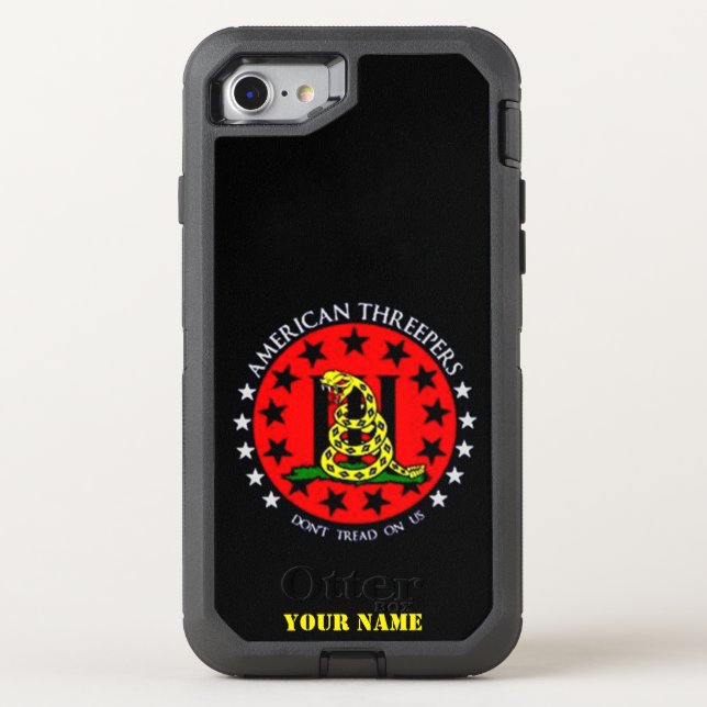 AMERICAN IIIPers Otterbox iPhone Case (Back)