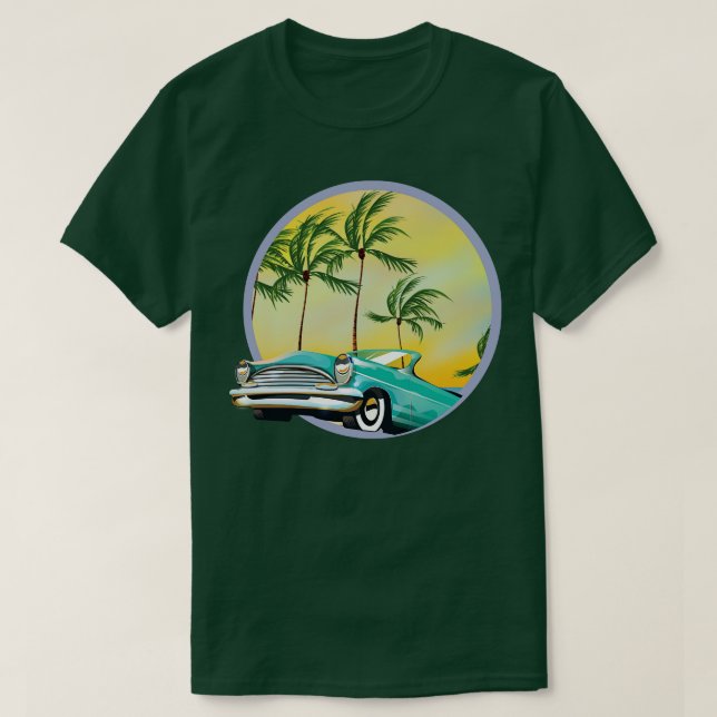 American  in the Sunset T-Shirt (Design Front)