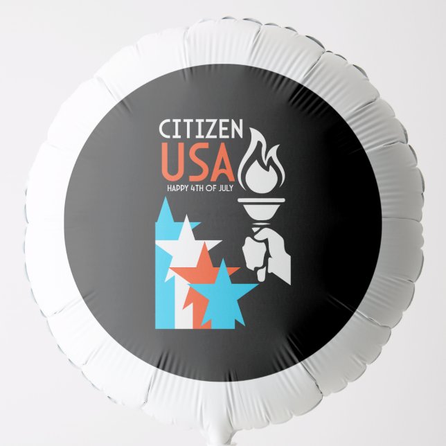 American Independance Day Balloon (Front)