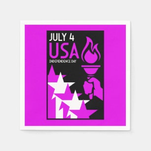 American Independance Day Napkins