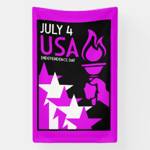 American Independence Day Banner