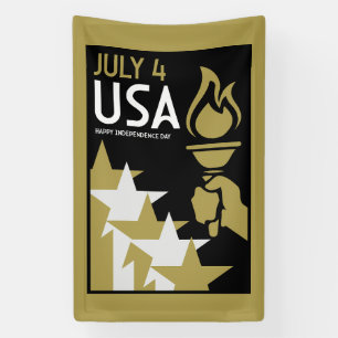 American Independence Day Banner