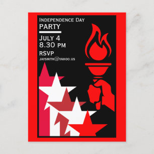 American Independence Day Postcard