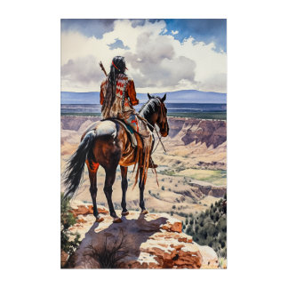 American Indian Acrylic Print