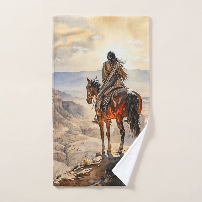 American Indian Bath Towel Set (Hand Towel)