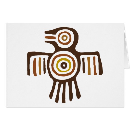 American Indian Bird (Front Horizontal)