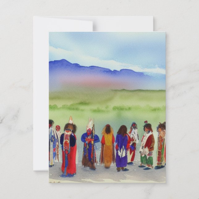 American Indian Celebration Note Cards (Front)